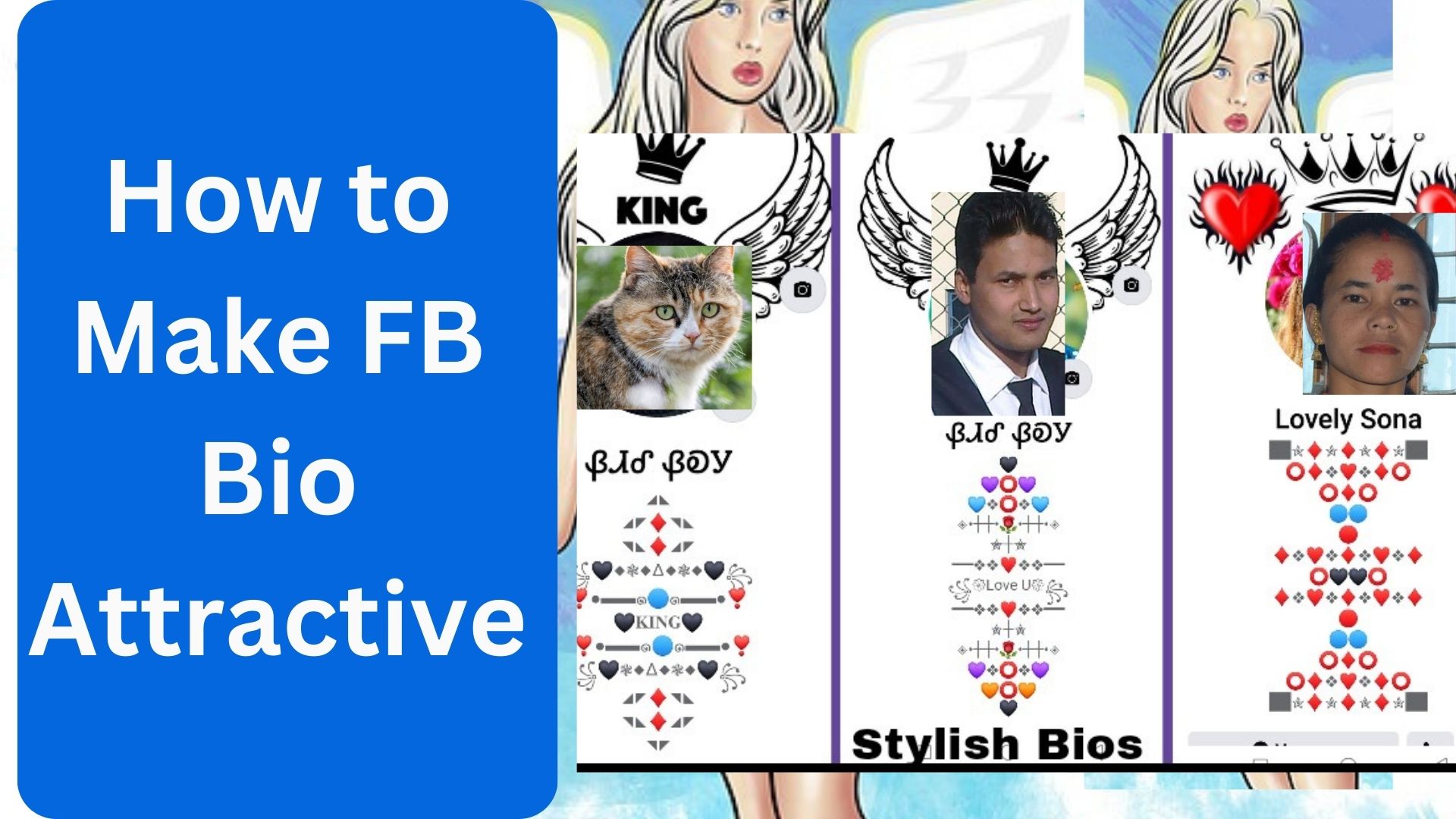How to make fb bio attractive